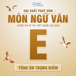 KHOÁ E - TỔNG ÔN TRỌNG ĐIỂM NGỮ VĂN NĂM 2026