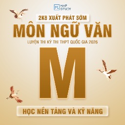 KHOÁ M - VẬN DỤNG VÀ VẬN DỤNG CAO NGỮ VĂN NĂM 2026