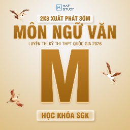 KHOÁ M - XÂY NỀN KIẾN THỨC SÁCH GIÁO KHOA 2026