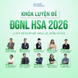 Luyện đề ĐGNL ĐHQG Hà Nội (HSA) - 2026