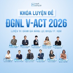 Luyện đề ĐGNL ĐHQG TP.HCM (VACT) - 2026